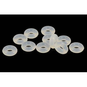 Rubber stopper clear 6mm (pack of 20) 